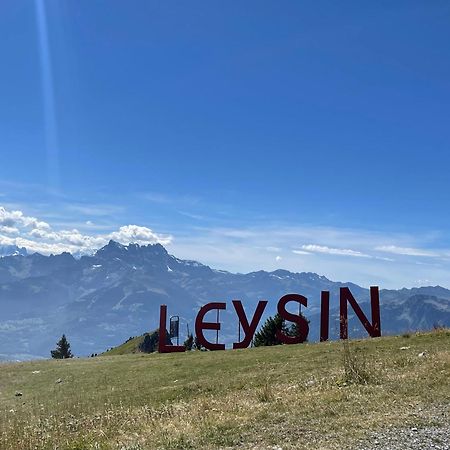 Charmant Appartement Au Vagabond Leysin Ngoại thất bức ảnh