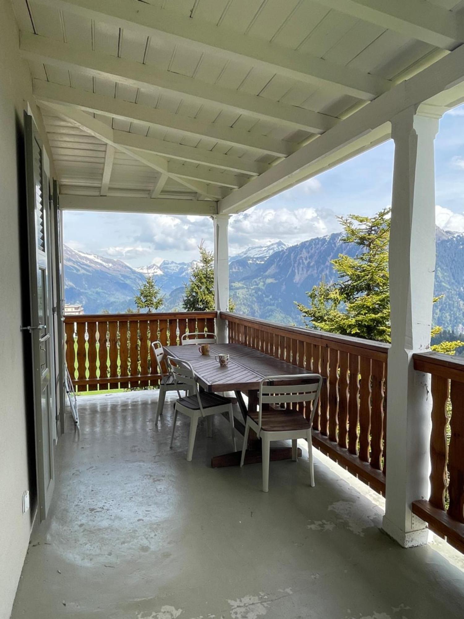 Charmant Appartement Au Vagabond Leysin Ngoại thất bức ảnh